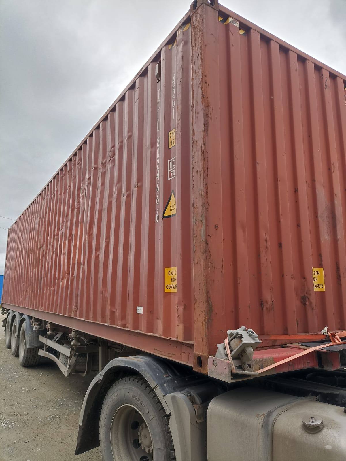 Морской контейнер TCLU8024666